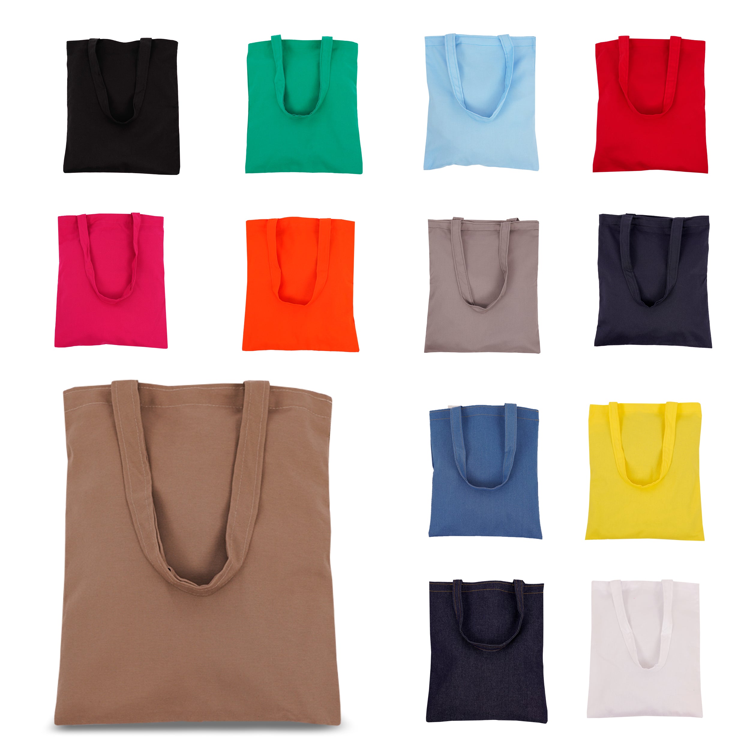 Bolsas Tote Bag de Gabardina Colores