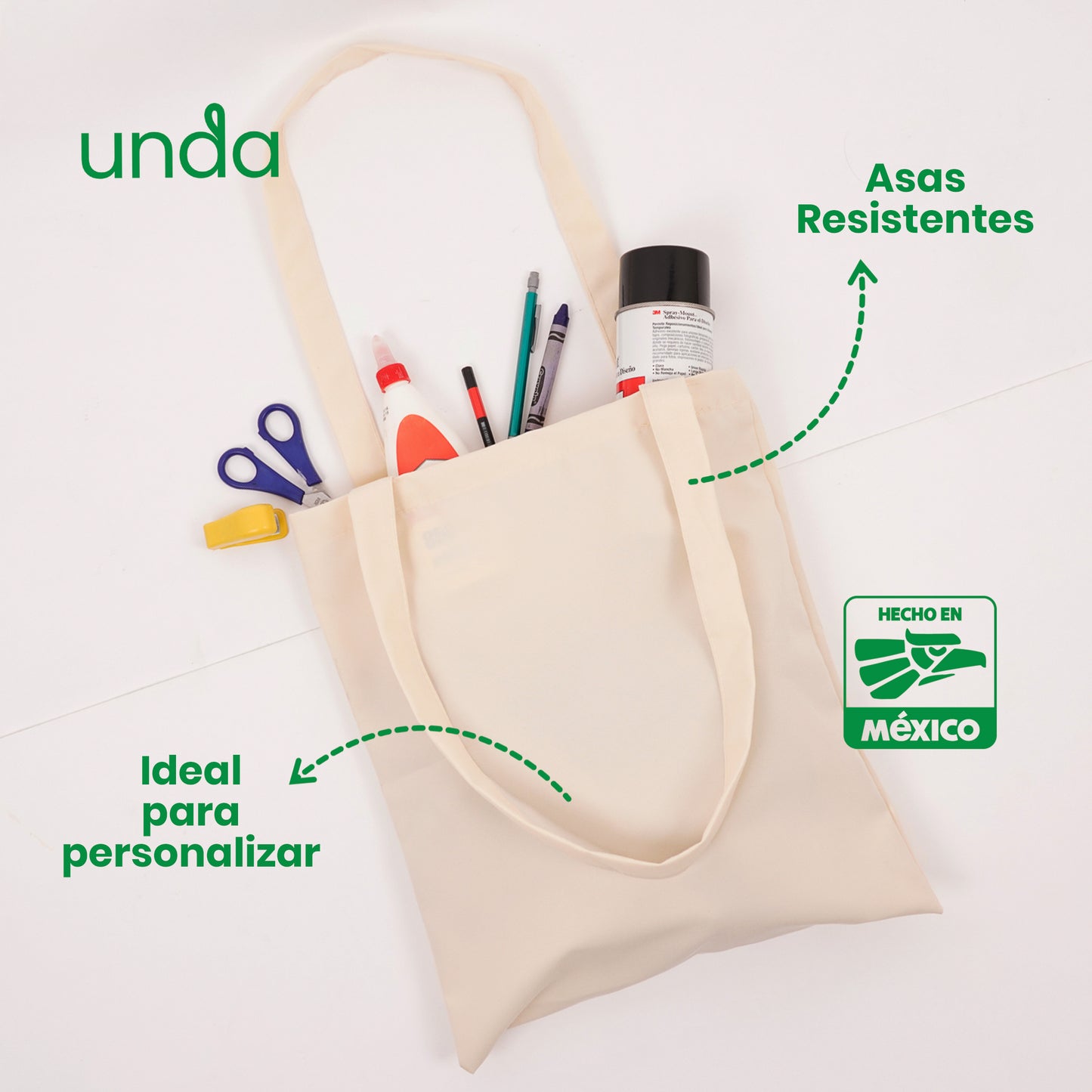 Bolsas Tote Bag de Poliéster 40X35 cm para Sublimar