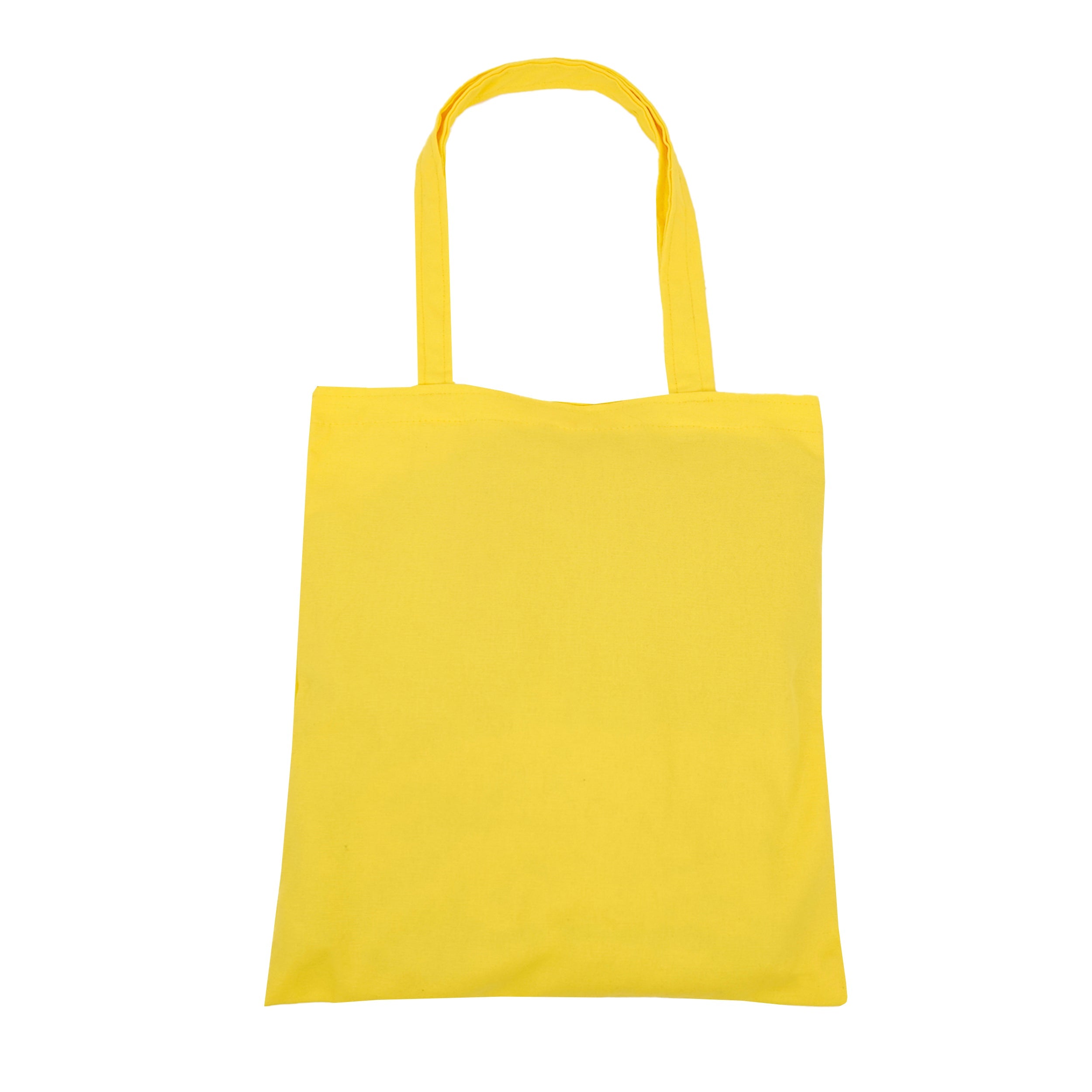 Bolsas Tote Bag de Gabardina color amarillo