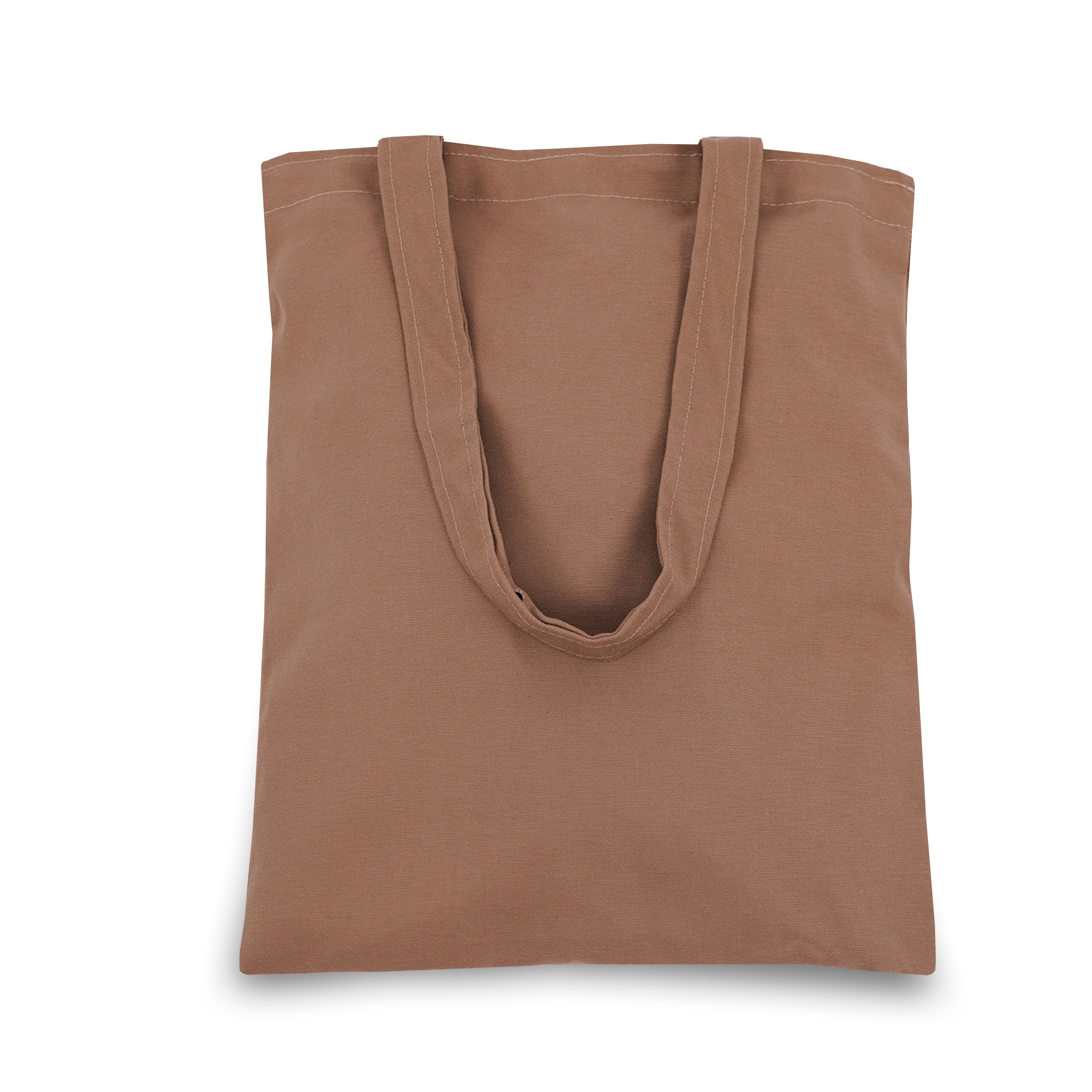 Bolsas Tote Bag de Gabardina color marrón