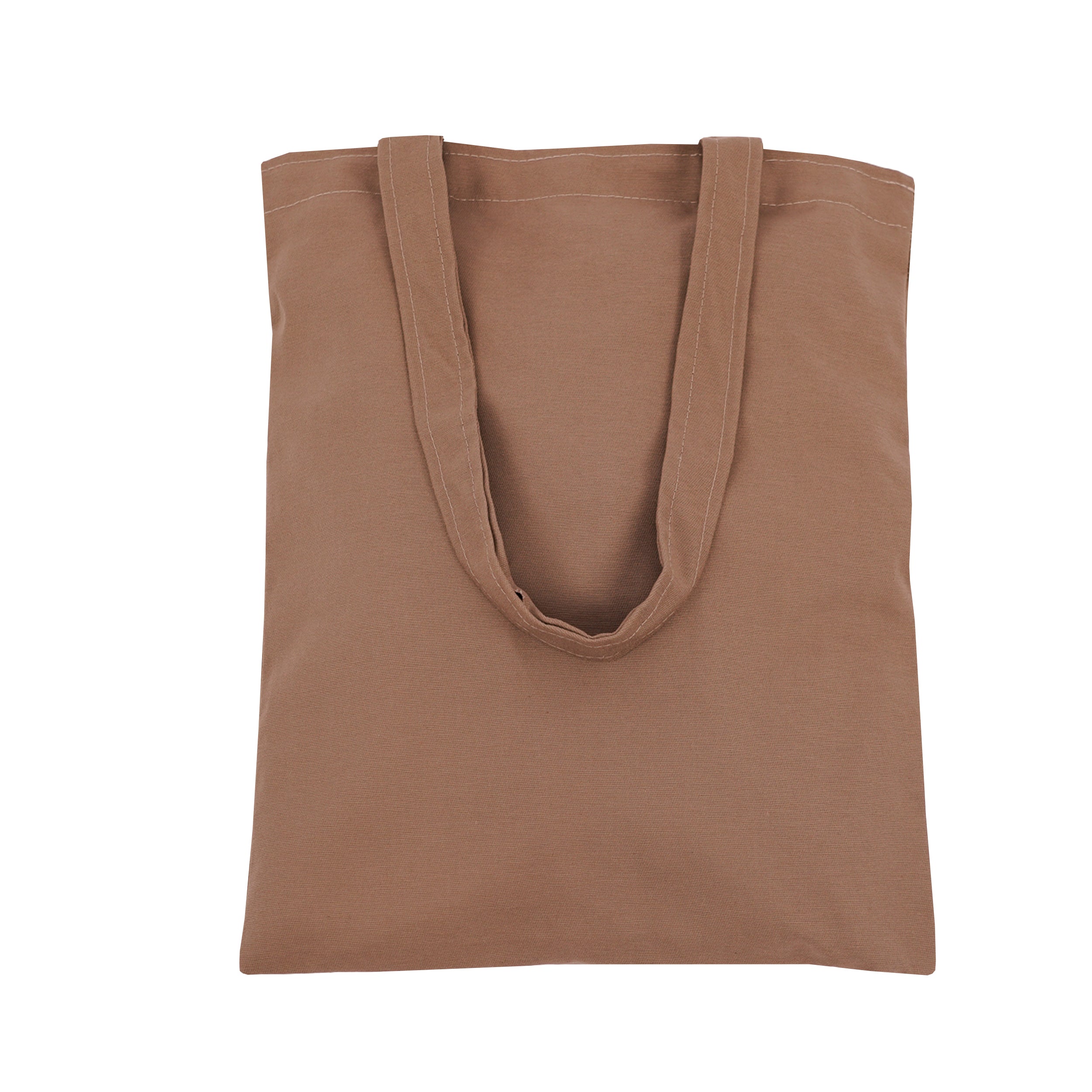 Bolsas Tote Bag de Gabardina cafe claro