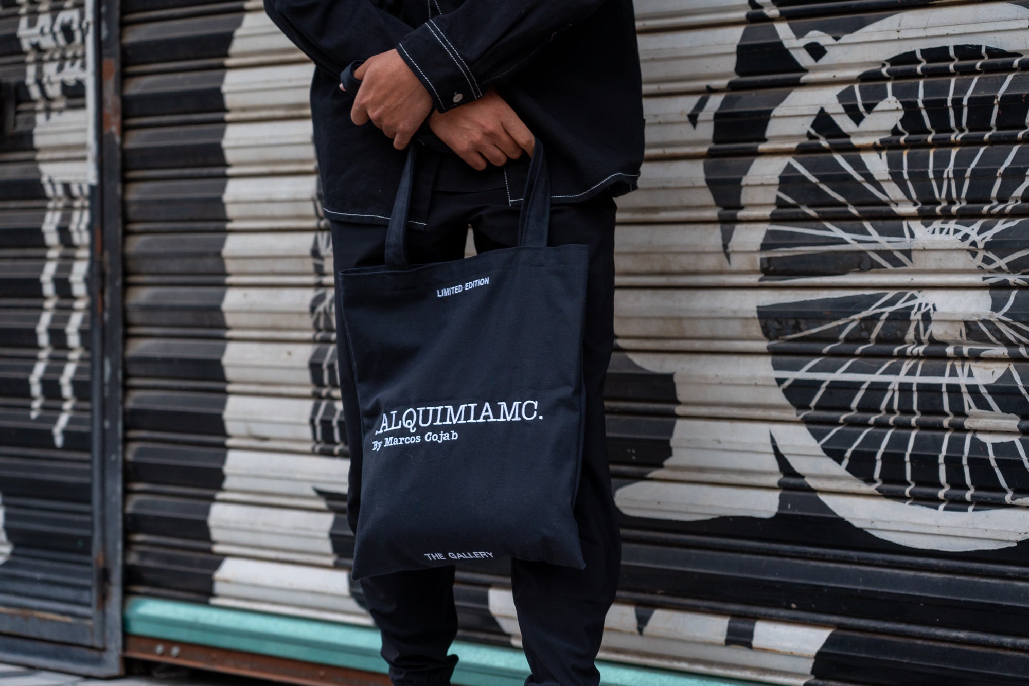 Bolsas Tote Bag De Loneta Negra. 40 X 34 Cm Personalizadas