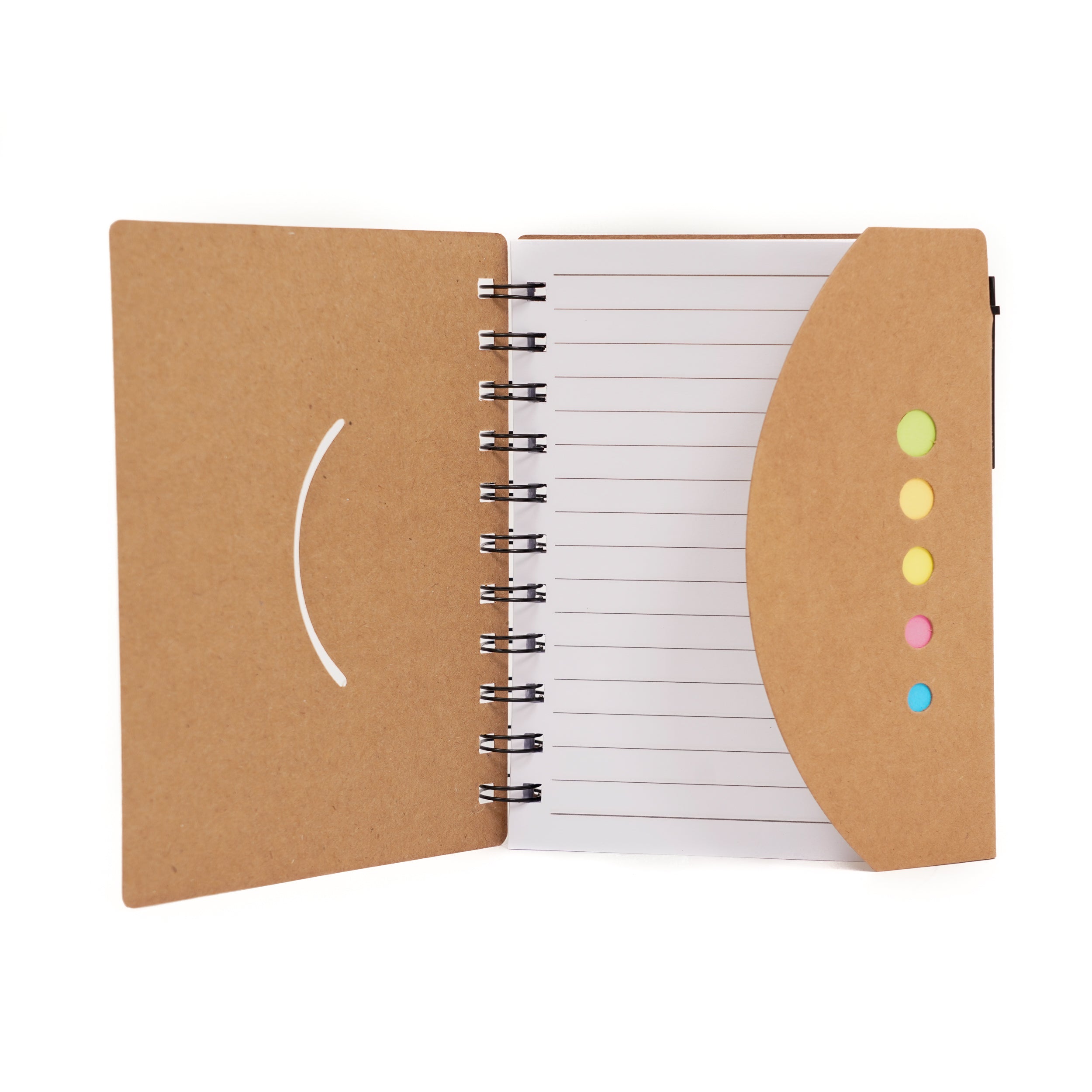 Libreta Ecologica Con Notas abierta