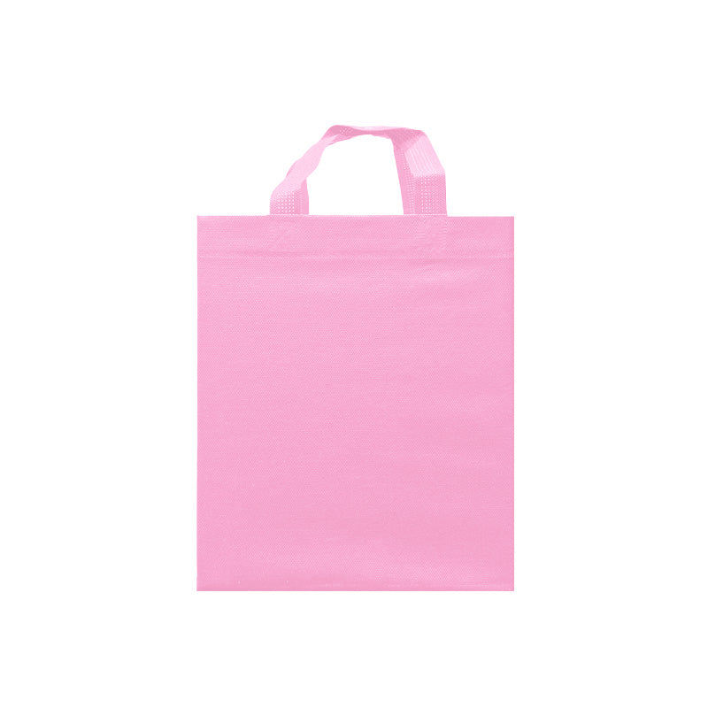ECO BOX RESTAURANT BAG 80G 24X29X20X20CM CON ASAS - Rosa Pastel