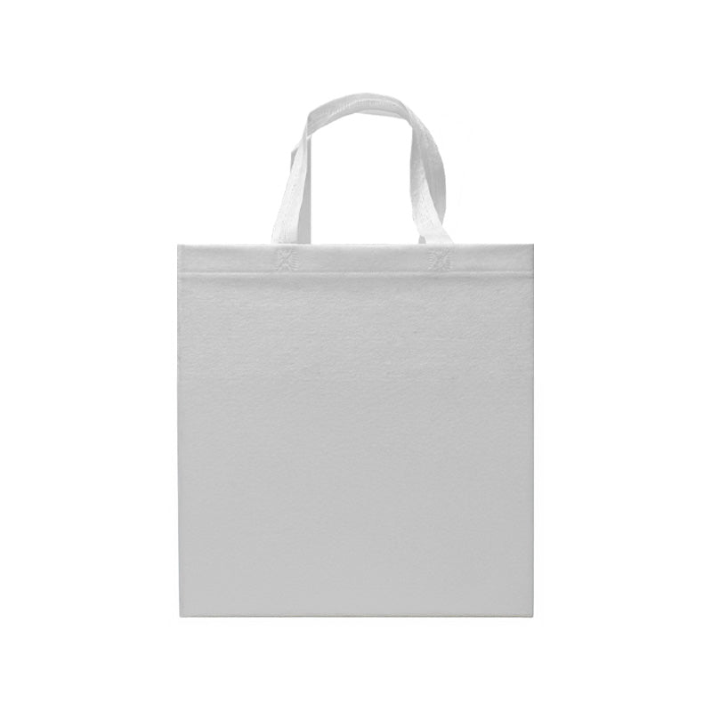 ECO BOX MEDIUM BAG 80G 35X37X18X18CM CON ASAS - Blanco Puro