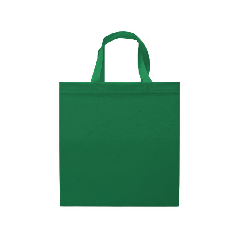 ECO BOX MEDIUM BAG 80G 35X37X18X18CM CON ASAS - Verde Botella