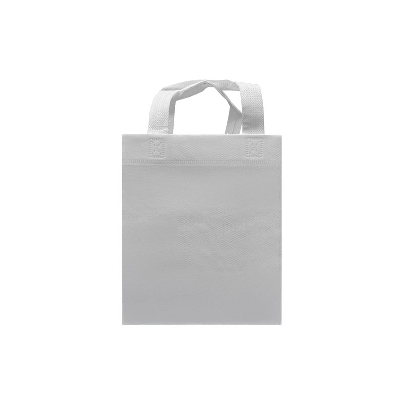 ECO BOX SMALL BAG 80G 20X24X11X11CM CON ASAS - Blanco Puro
