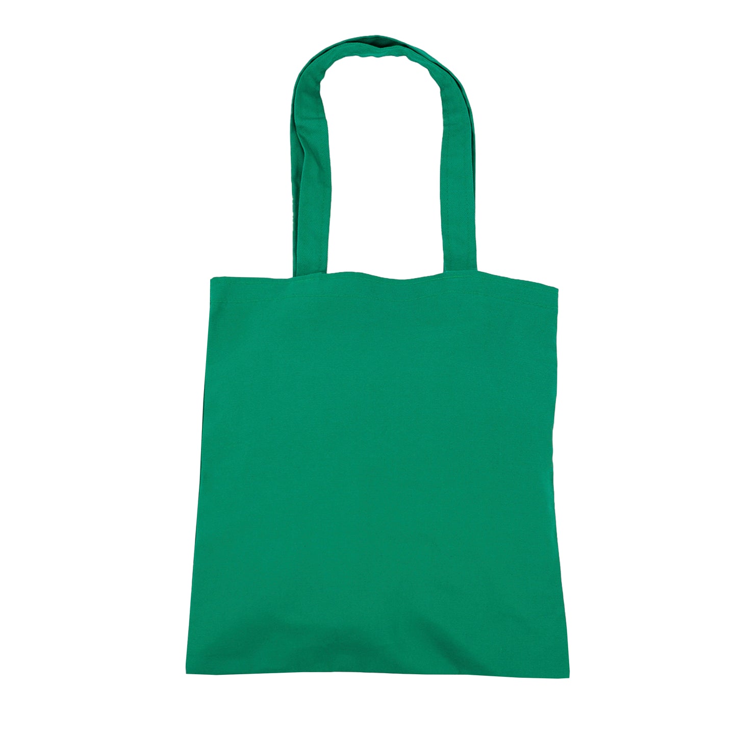 Bolsas Tote Bag de Gabardina 100% Algodón | Bolsa 100% Reutilizable de Tela | 40x35 cm | Ideal para Compras como Bolsa de Playa y Viaje | Verdes | Ecologicas