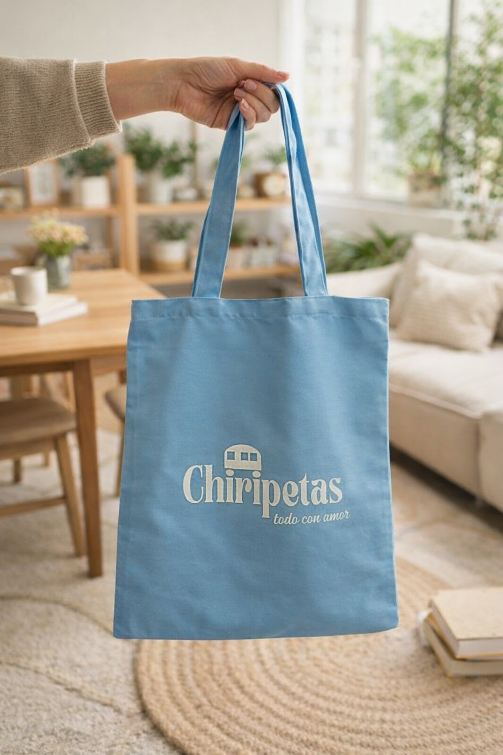 Bolsas Tote Bag de Gabardina. 40 X 35 cm Personalizadas