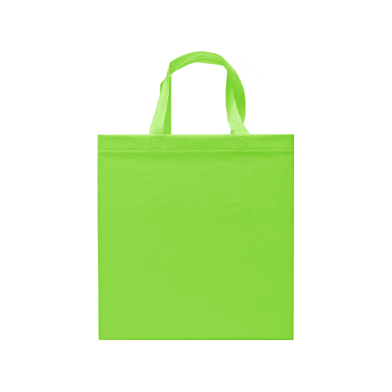 ECO BOX MEDIUM BAG 80G 35X37X18X18CM CON ASAS - Verde Manzana