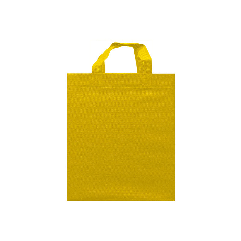 ECO BOX RESTAURANT BAG 80G 24X29X20X20CM CON ASAS - Amarillo