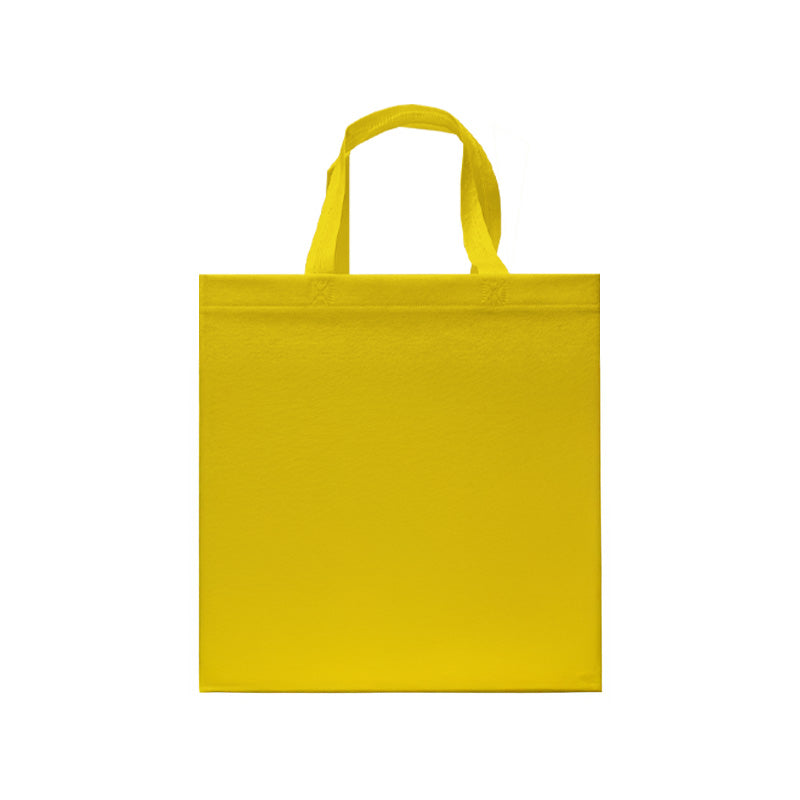 ECO BOX MEDIUM BAG 80G 35X37X18X18CM CON ASAS - Amarillo