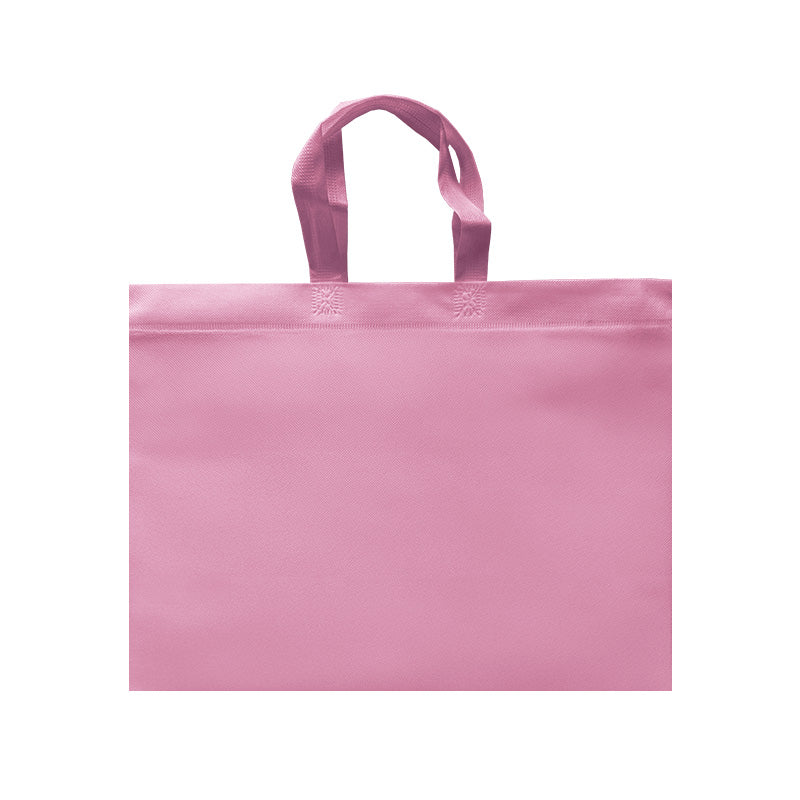 ECO PLANA SHOP HORIZONTAL 45X33X12CM CON ASAS - Rosa Pastel
