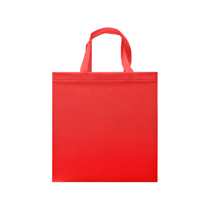 ECO BOX MEDIUM BAG 80G 35X37X18X18CM CON ASAS - Rojo Intenso